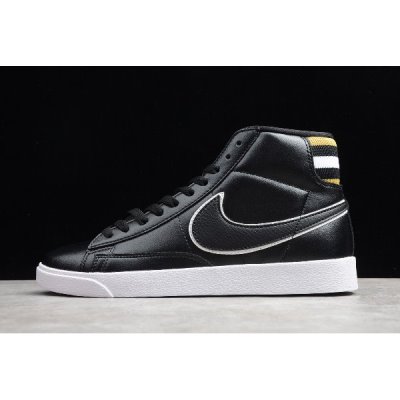 Nike Blazer Mid Premium Siyah / Kahverengi / Altın Kaykay Ayakkabı Türkiye - M6H6C55Z